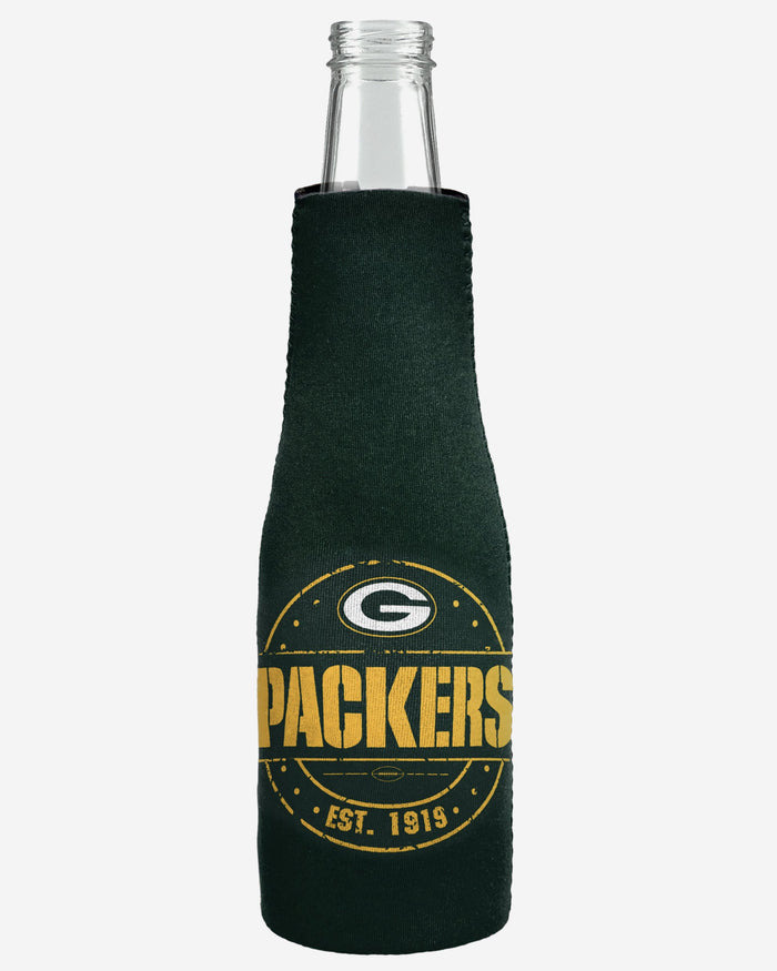 Green Bay Packers Insulated Zippered Bottle Holder FOCO - FOCO.com