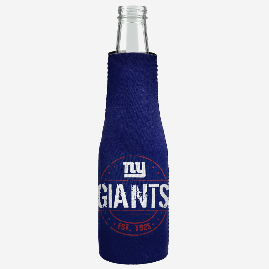New York Giants Insulated Zippered Bottle Holder FOCO - FOCO.com