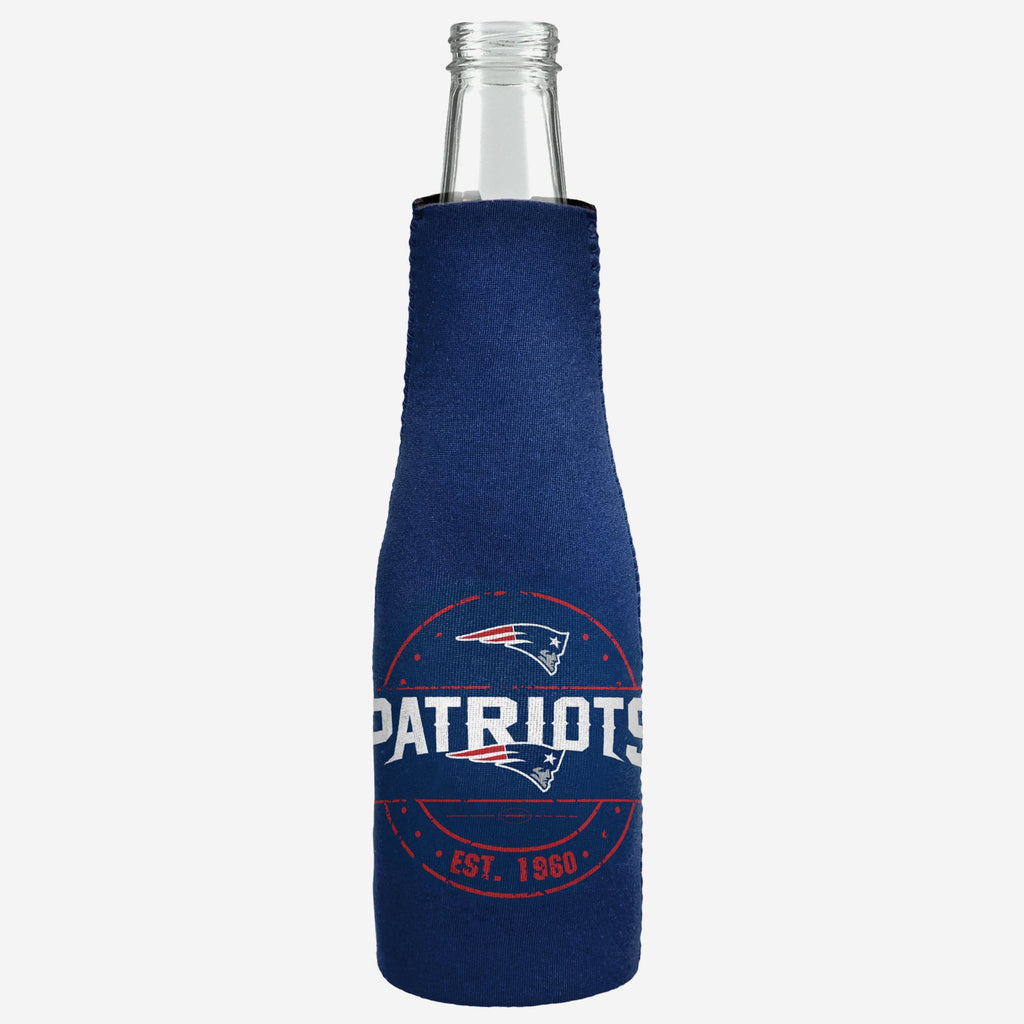 New England Patriots Insulated Zippered Bottle Holder FOCO - FOCO.com