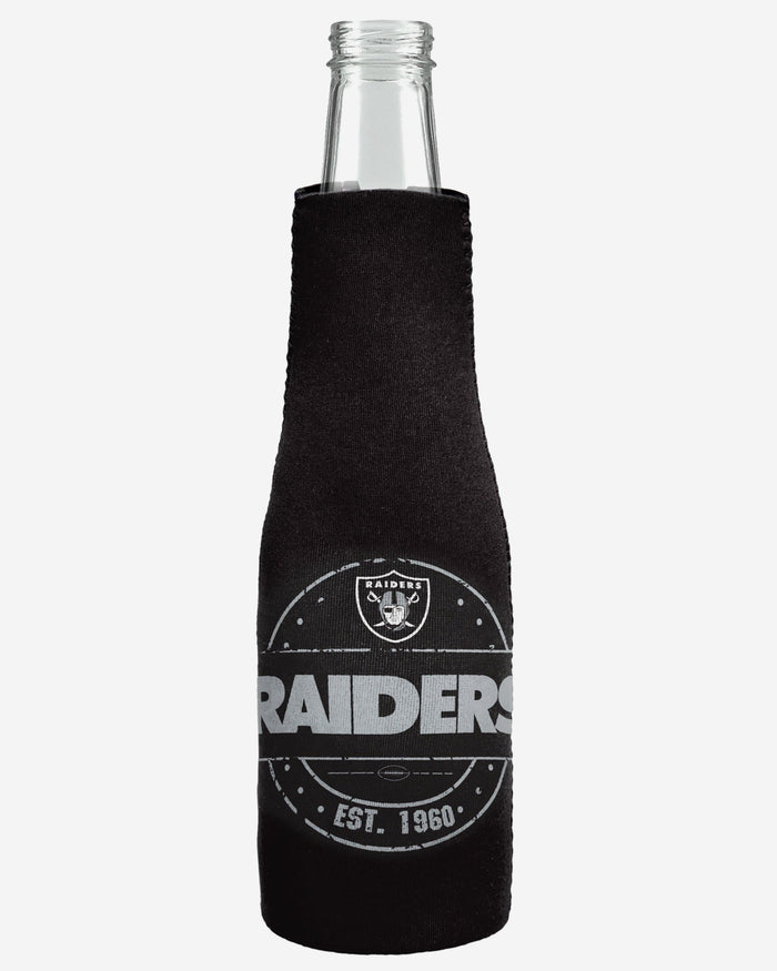 Las Vegas Raiders Insulated Zippered Bottle Holder FOCO - FOCO.com