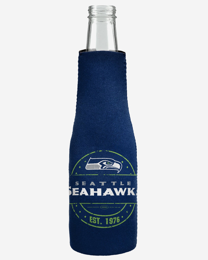 Seattle Seahawks Insulated Zippered Bottle Holder FOCO - FOCO.com