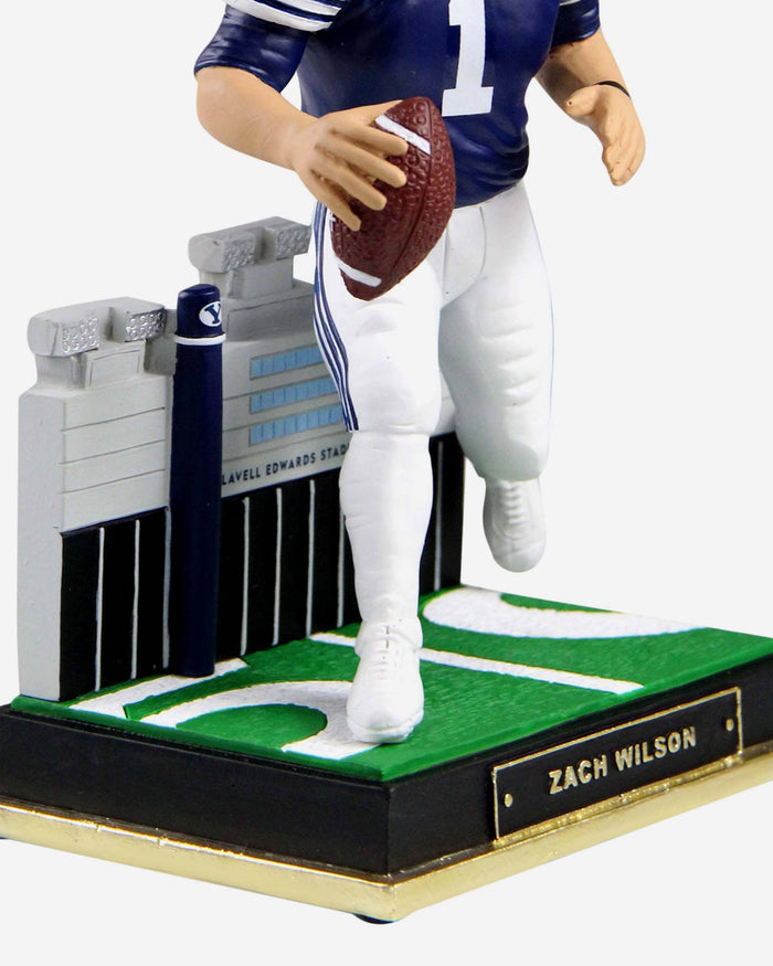 Zach Wilson BYU Cougars Gates Series Bobblehead FOCO - FOCO.com