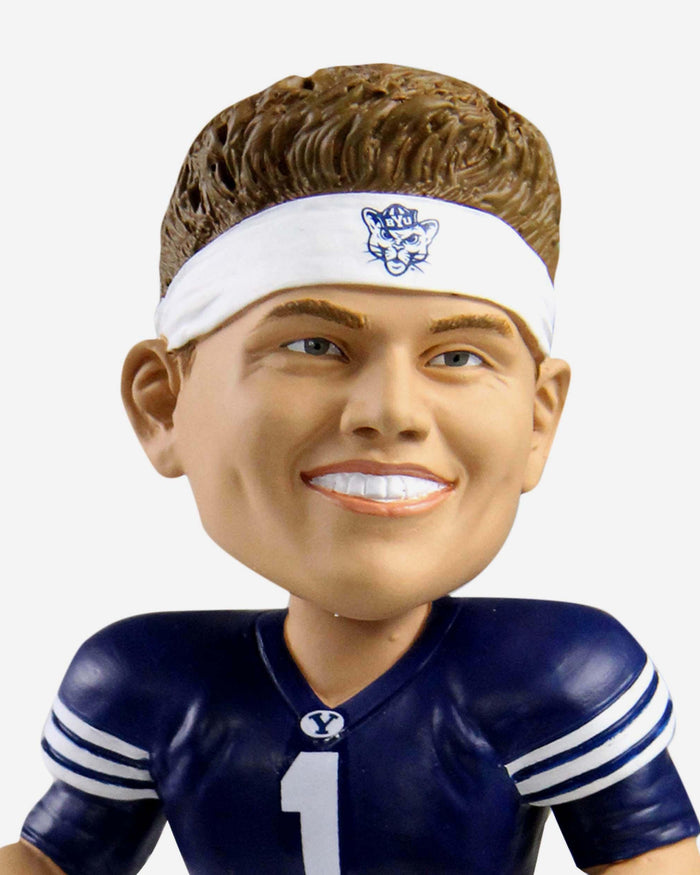 Zach Wilson BYU Cougars Gates Series Bobblehead FOCO - FOCO.com