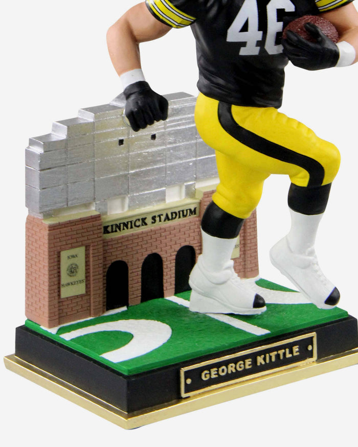 George Kittle Iowa Hawkeyes Gates Series Bobblehead FOCO - FOCO.com