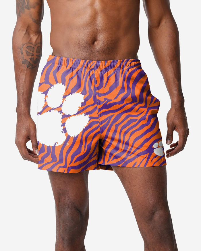 Clemson Tigers Thematic Woven Shorts FOCO S - FOCO.com